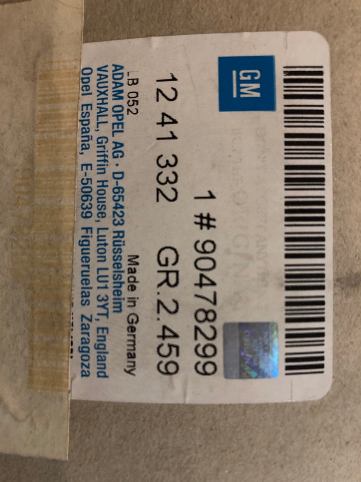 Original Opel Schalter Scheinwerfer ohne Nebelleuchte Omega B Neu