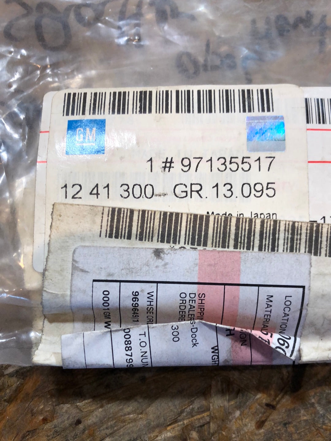 Original GM Opel Monterey Schalter Heckfensterheizung Neu