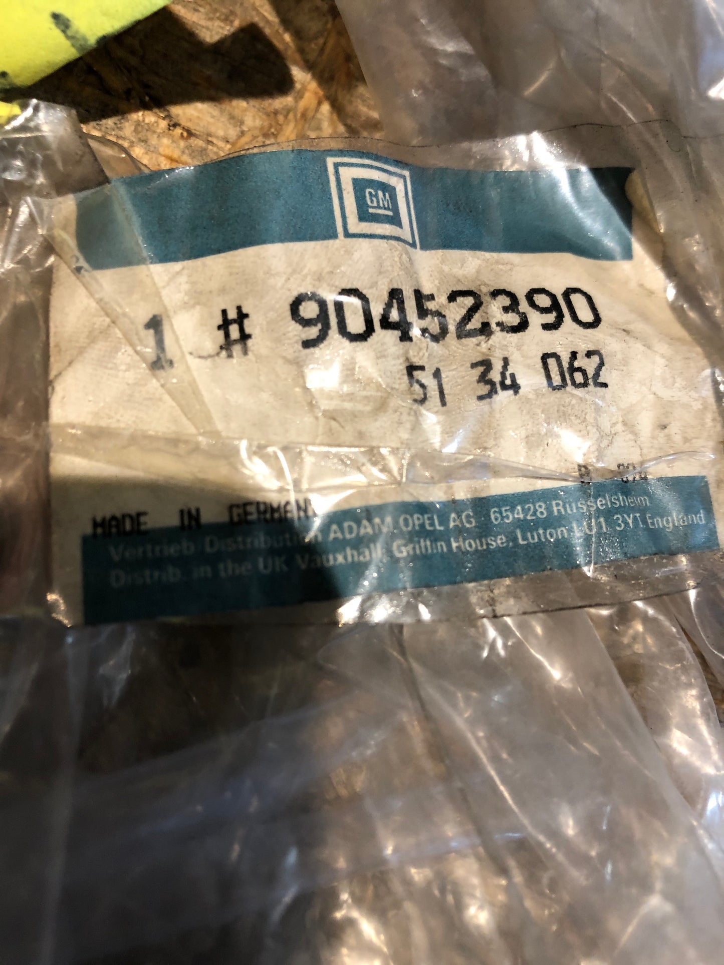 Original GM Opel Astra F Türschloss Hinten Rechts Neu