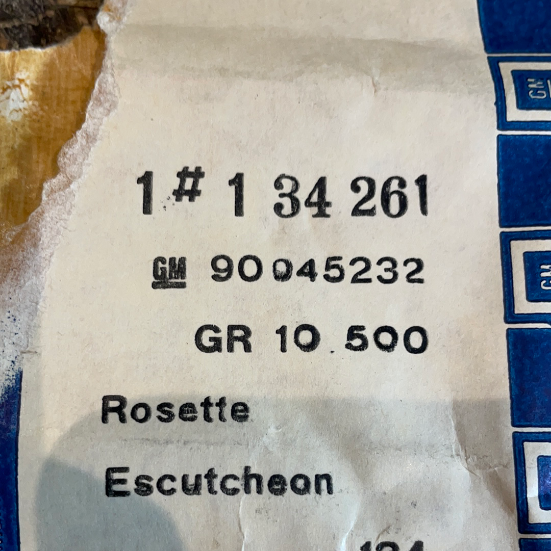 Original GM Opel Ascona C Rosette Türgriff Innen vorne Neu