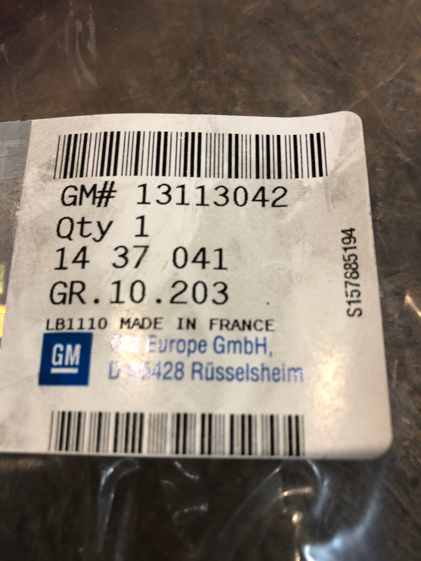 Original Opel Astra H Sonnenblende Neu