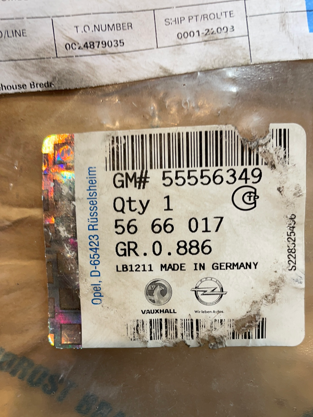 Original GM Astra GTC Kupplungssatz Neu