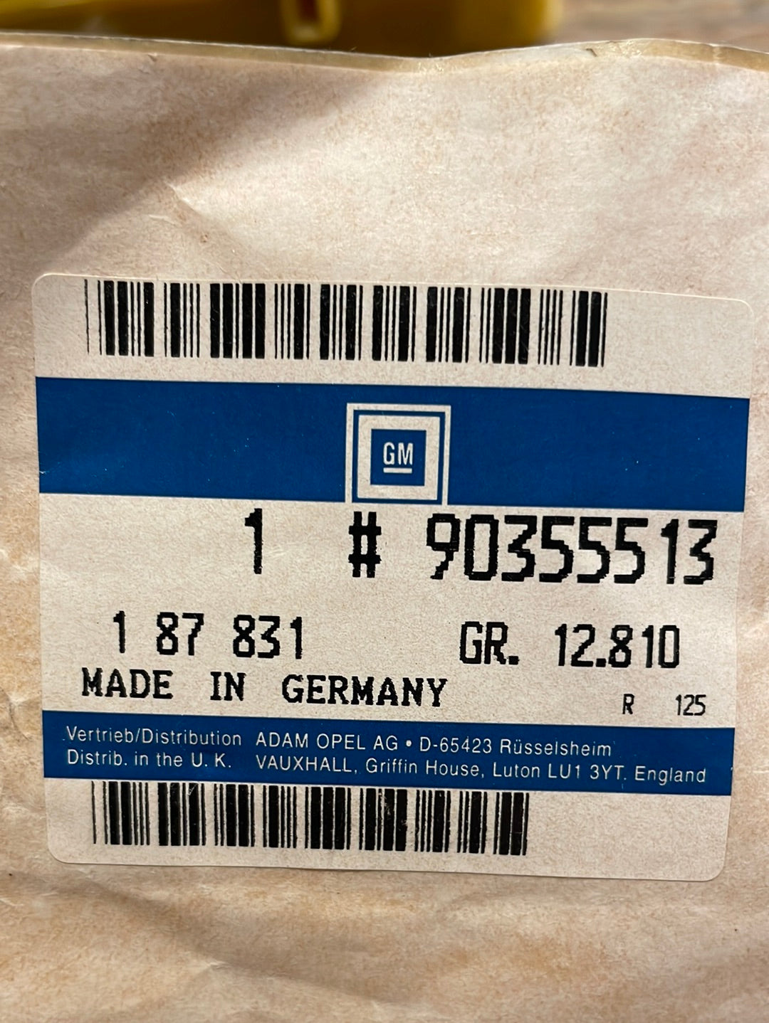 Original GM Opel Vectra A Abdeckleiste links Neu