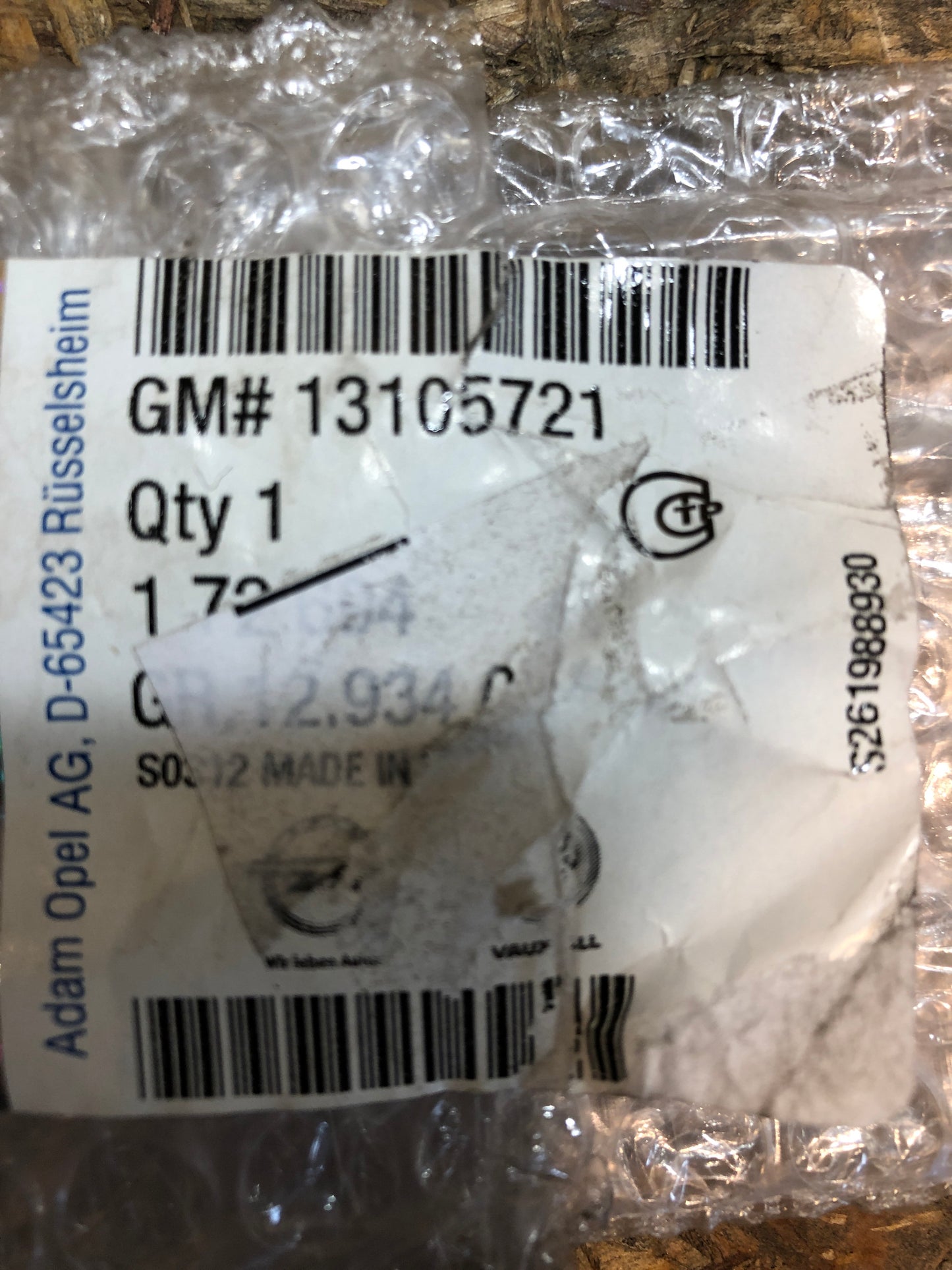 Original Opel Vectra Zierleiste Hintertüre Neu