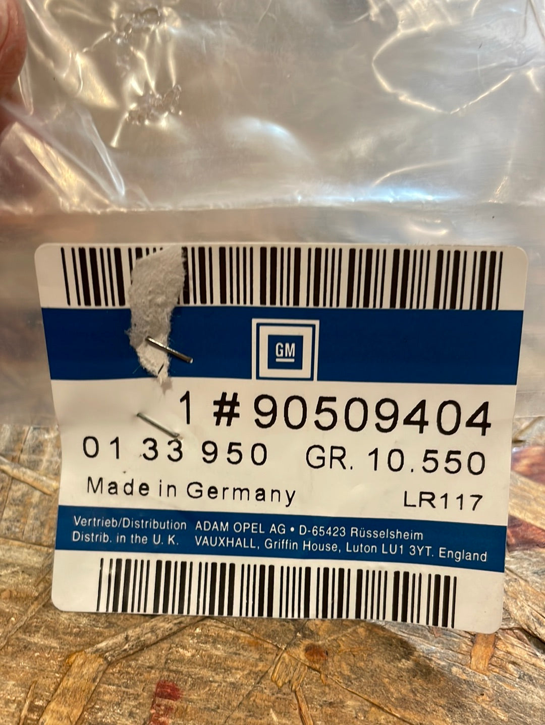 Original GM Opel Omega B Schließzylinder Blende Gehäuse Neu