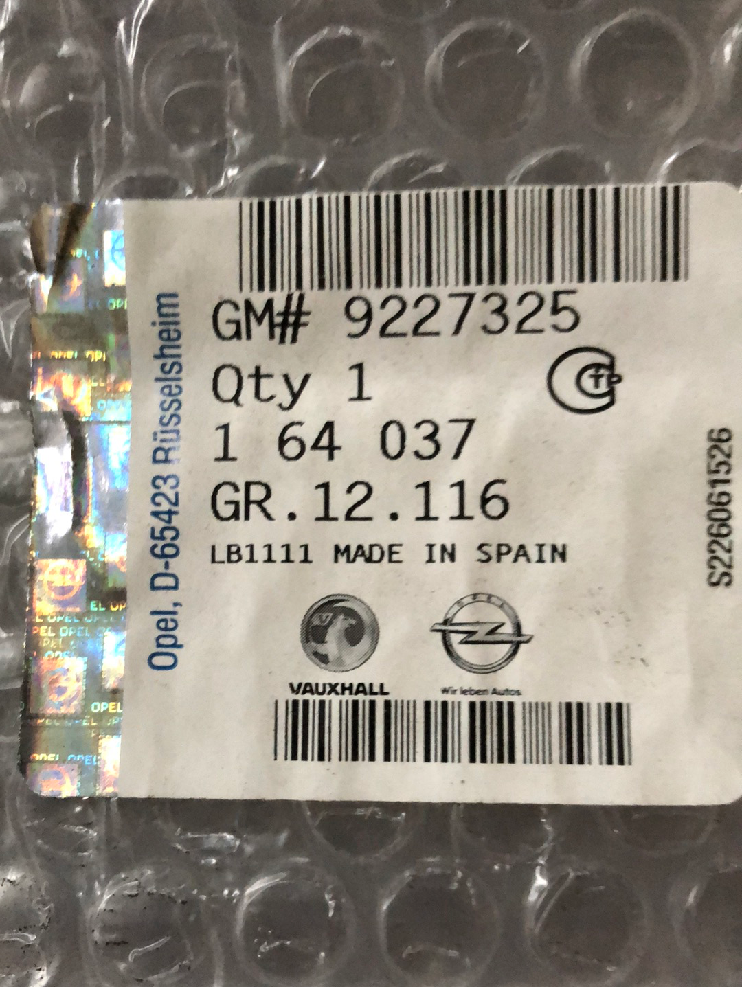 Original GM Opel Corsa C 3/5-Türer Seitenschweller Links Neu