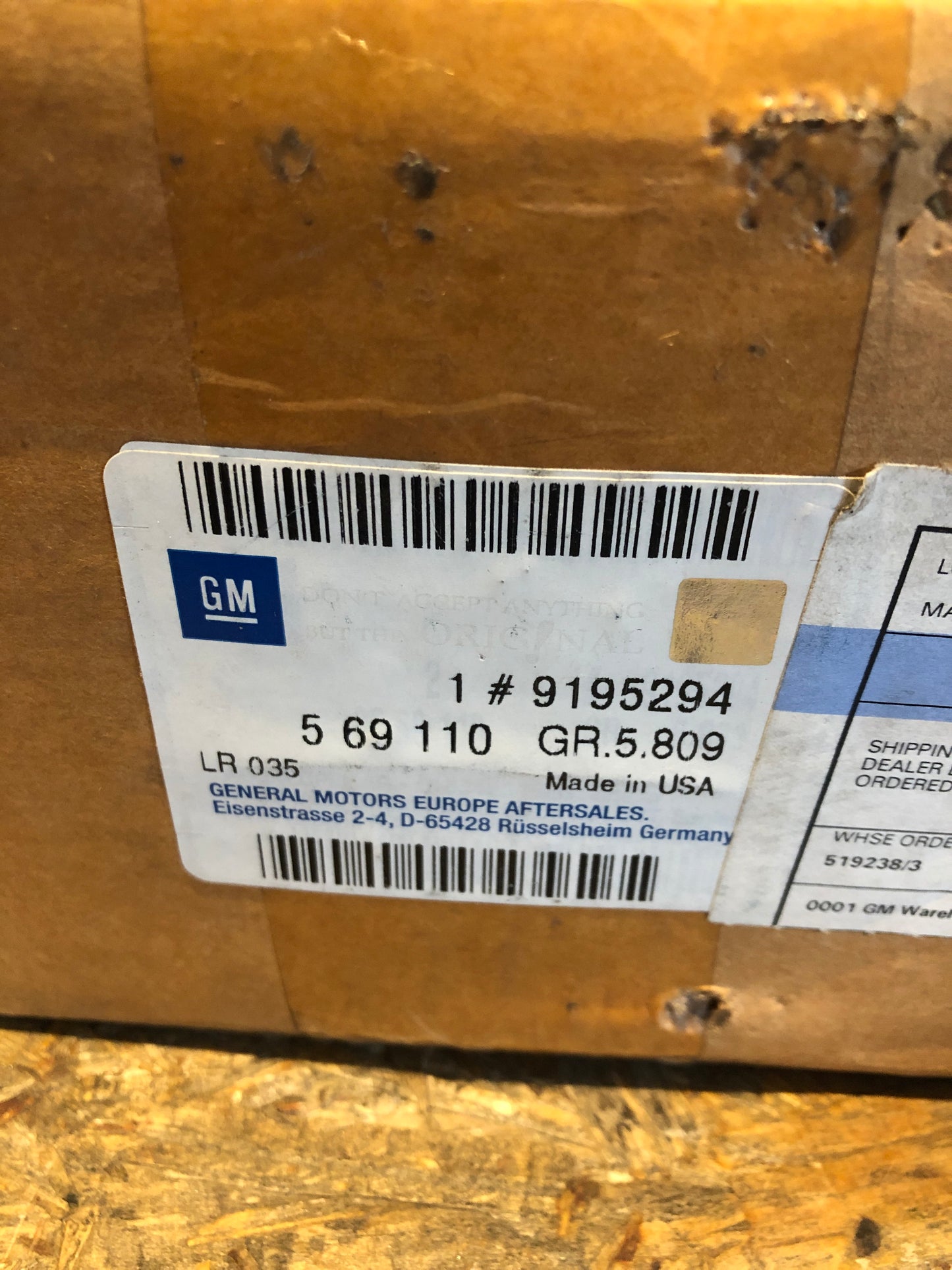 Original Opel Sintra Bremsscheiben hinten Neu