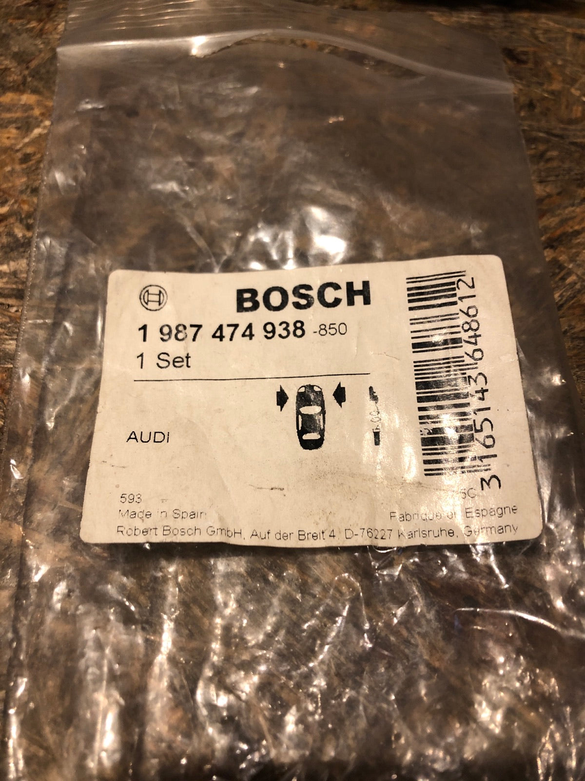Original Bosch Warnkontakt Bremse Audi 100 A6 Neu