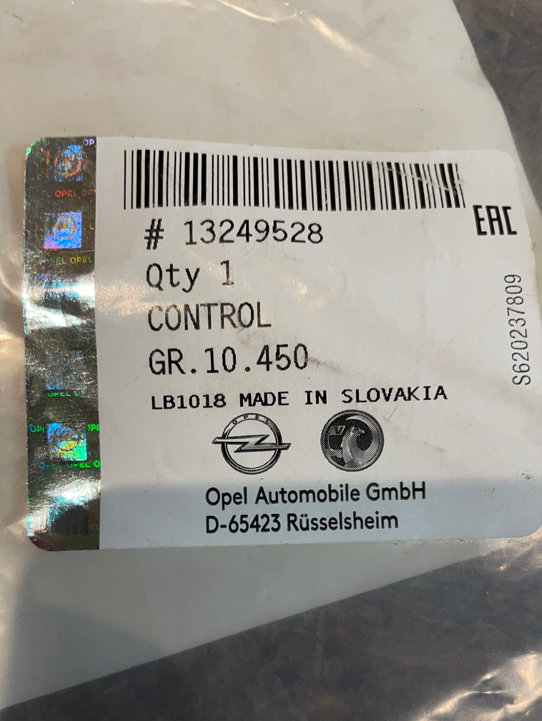 Original GM Oldtimer/ Youngtimer Vordertürsteuerstange Neu