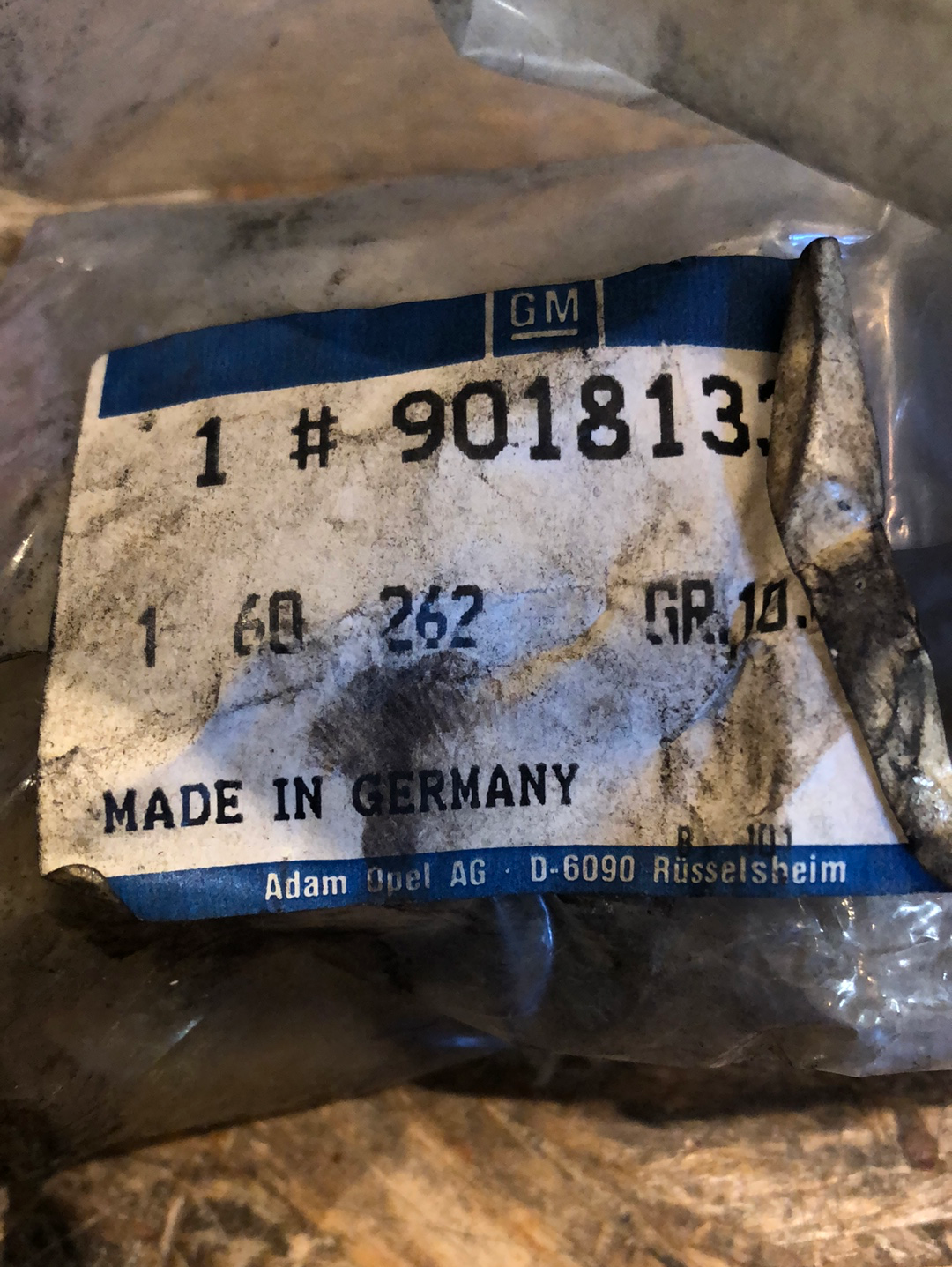Original Opel Kadett E Türbremse vorne Neu