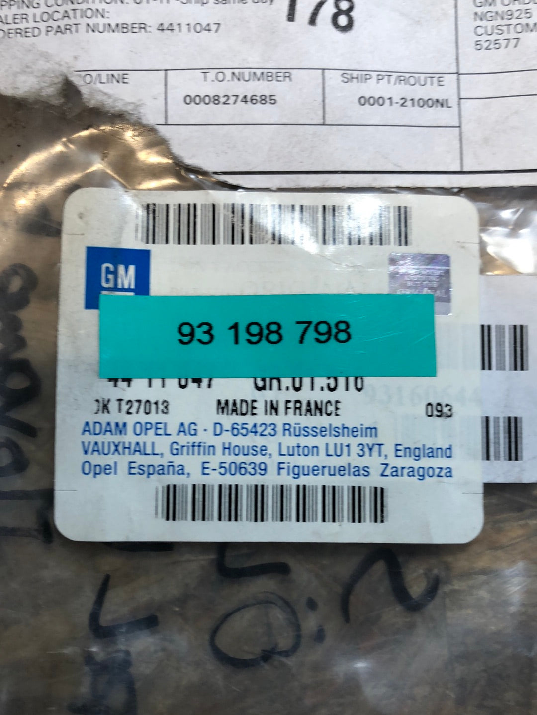 Original GM Opel Vivaro A Movano A Sensor Ölrestmenge Neu