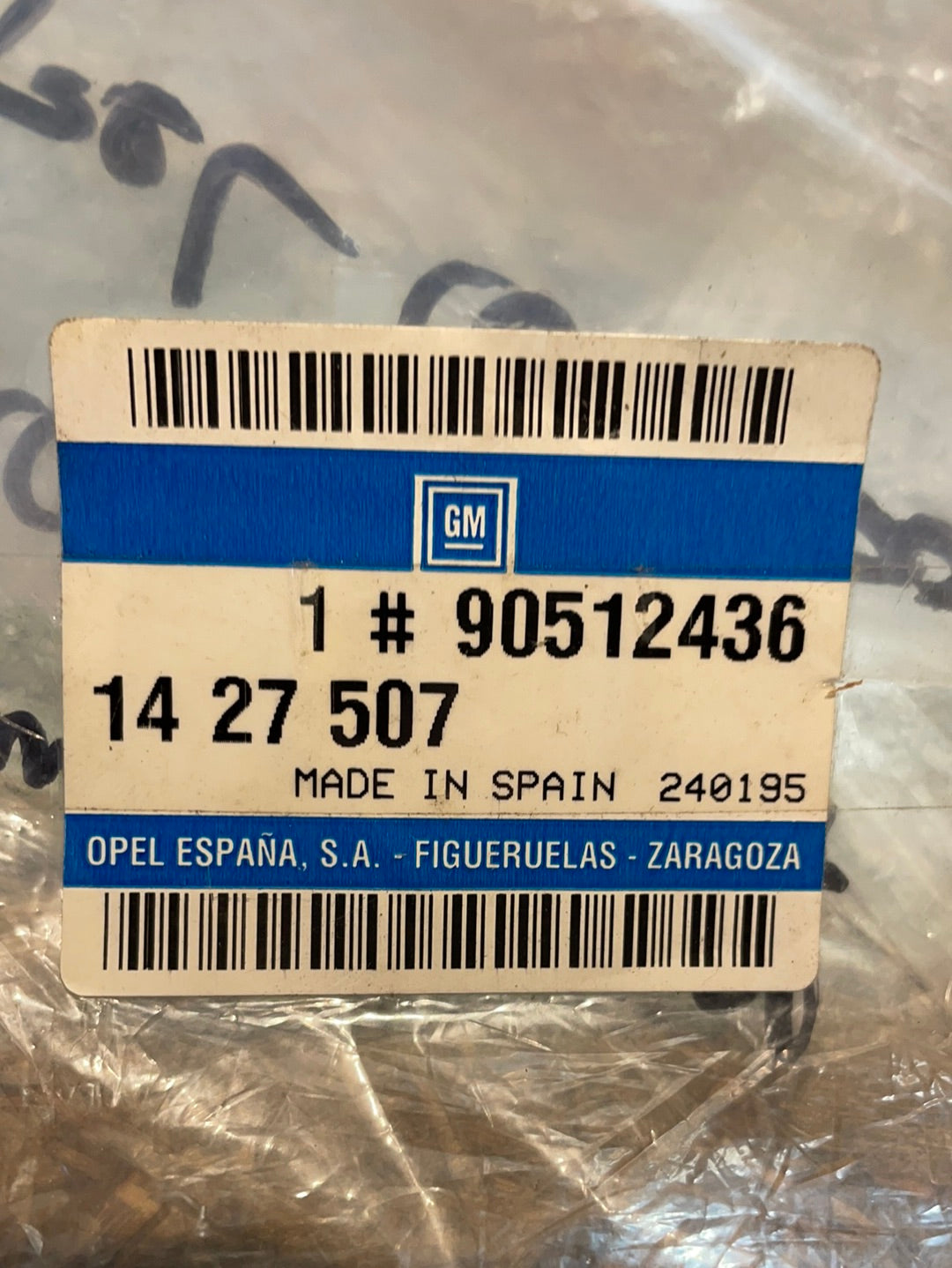 Original GM Opel Combo Dichtung Schaumstoff Neu