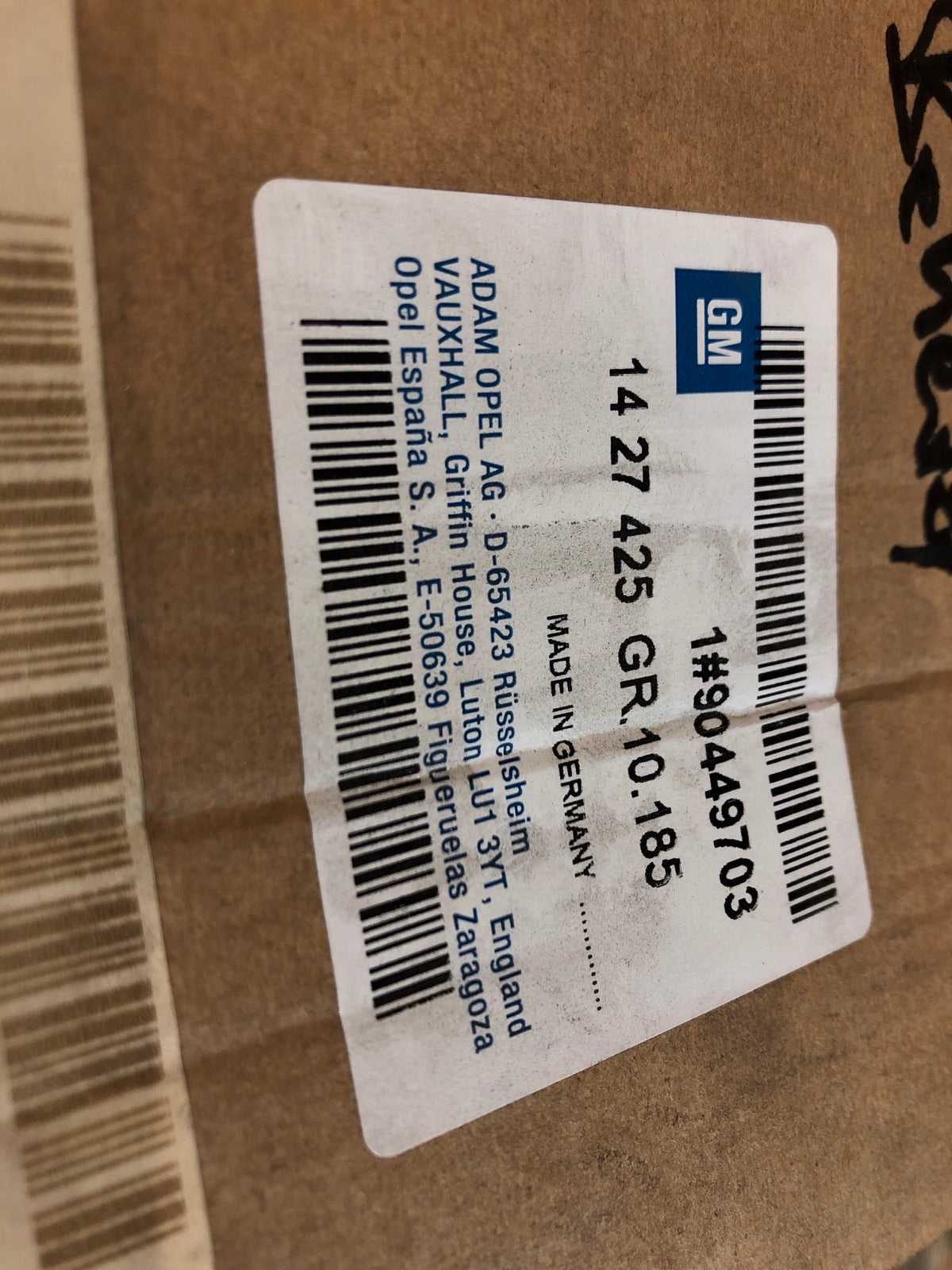 Original Opel Astra F Spiegelglas links beheizt Neu