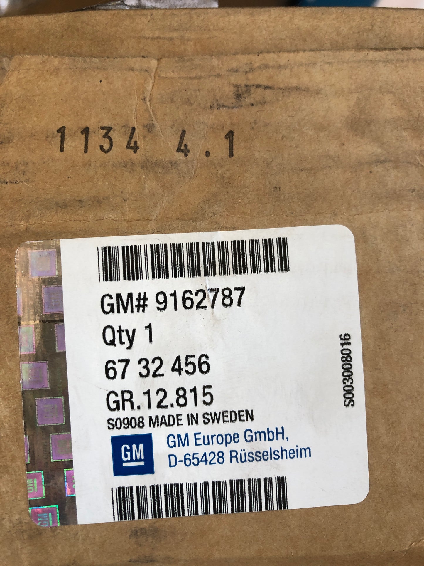 Original GM Opel Corsa B Tigra A Dachgepäckträger Neu