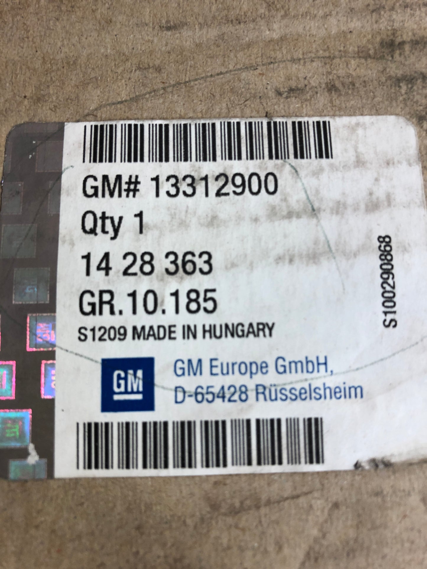Original Opel Zafira B Außenspiegel links Neu