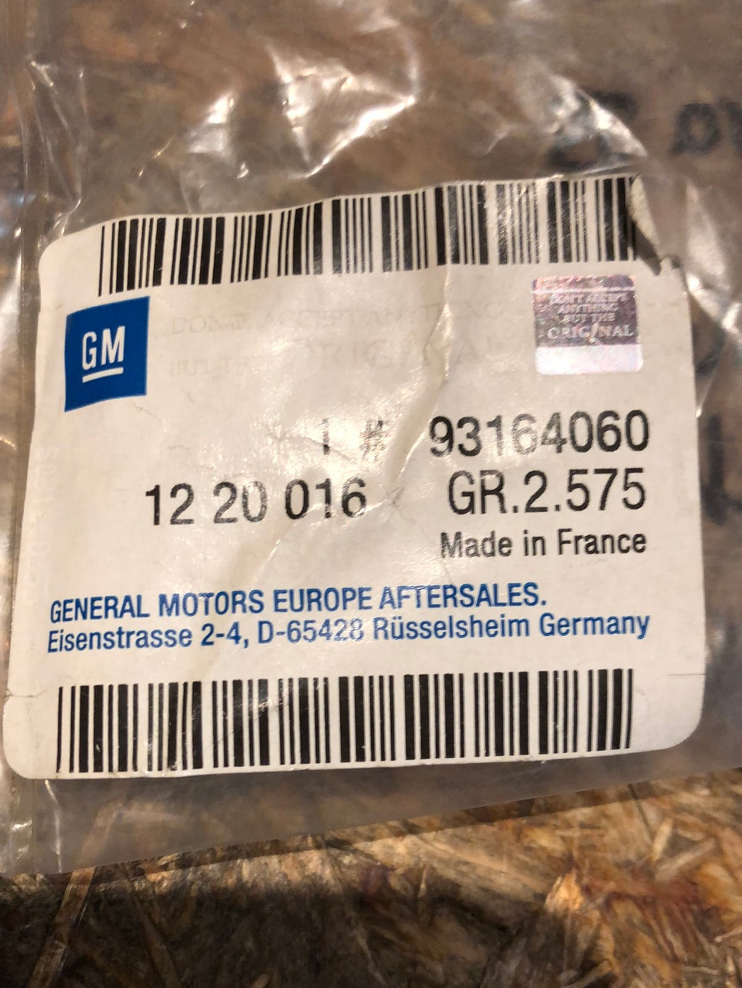 Original GM Opel Tigra B Zusatzblinkleuchte rechts Neu