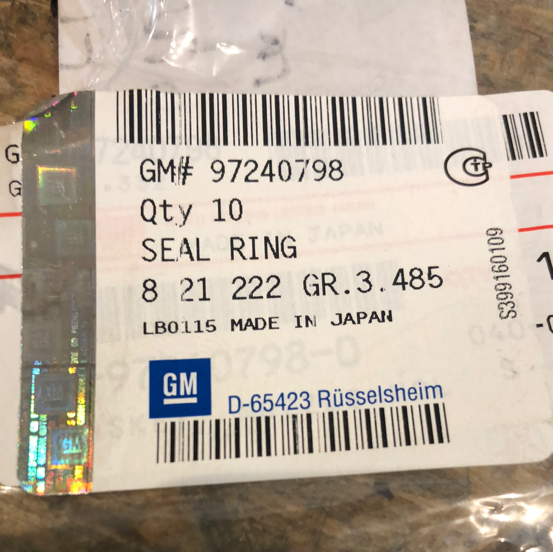 Original GM Opel Astra G Dichtung Abgaskrümmer Neu