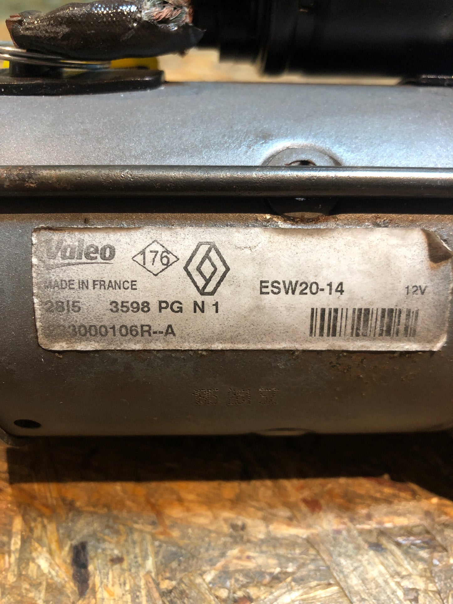 Original Opel Vivaro B Anlasser Neu