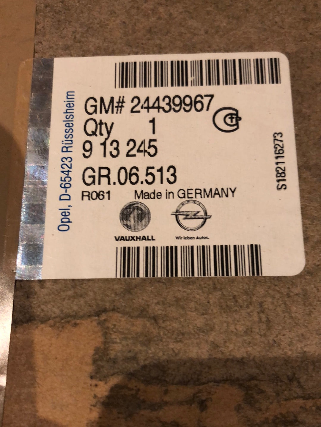 Original GM Opel Vectra C Signum (Z03) 2.2 direct (F48) Lenkrad Neu