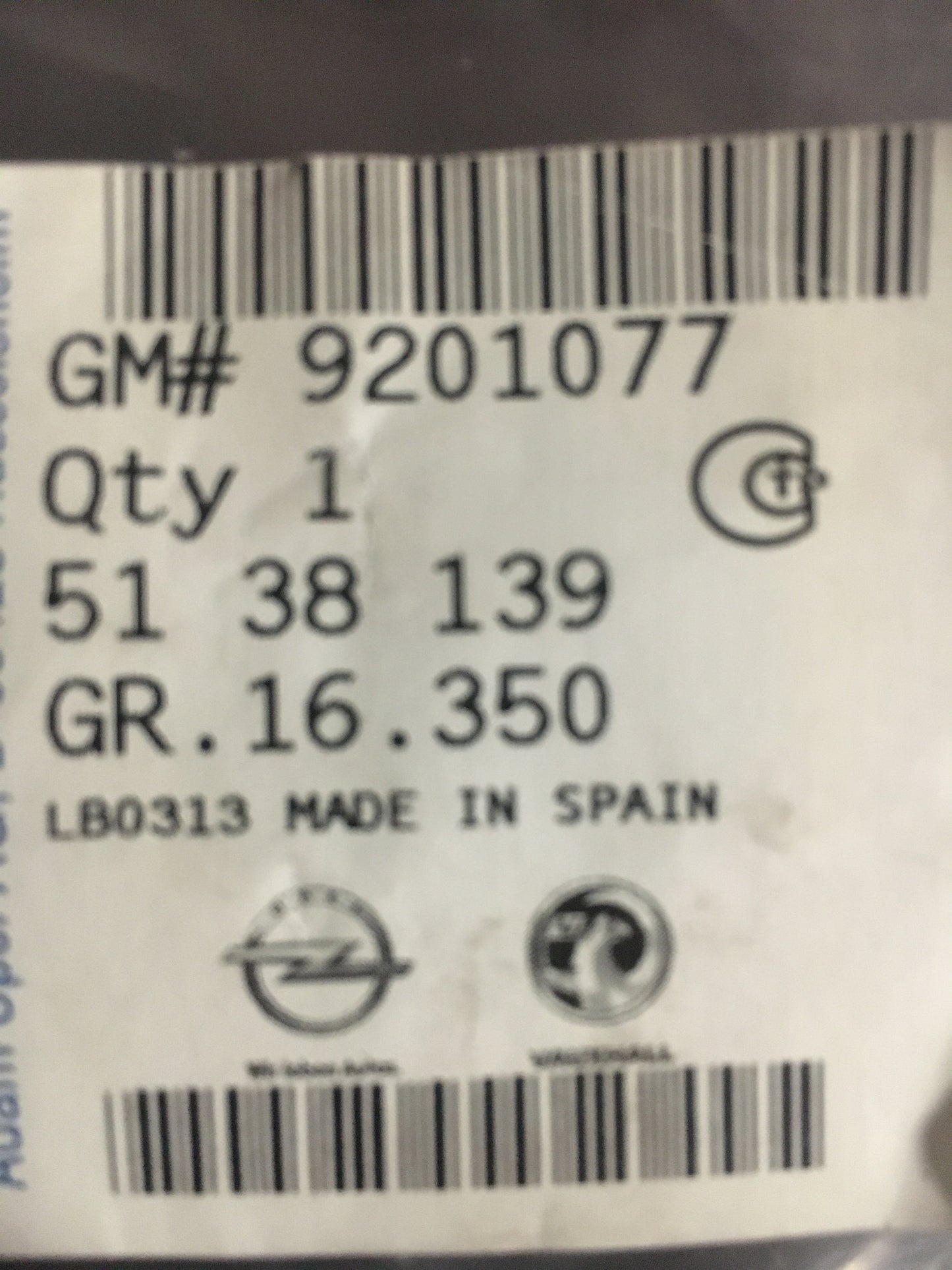 Original Corsa C Meriva Türgriff vorne rechts NEU