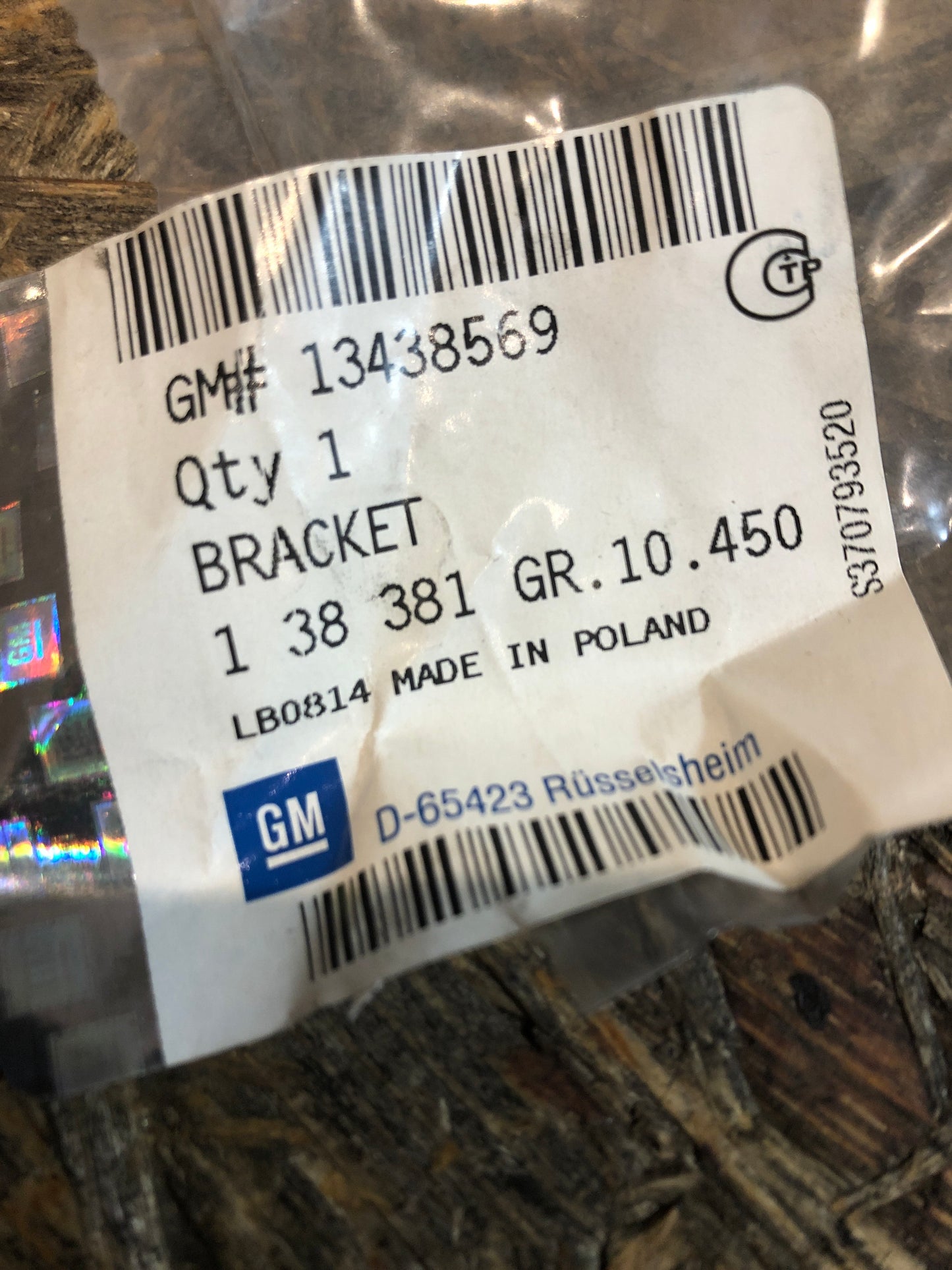 Original Opel Corsa E Halter Türgriff Neu