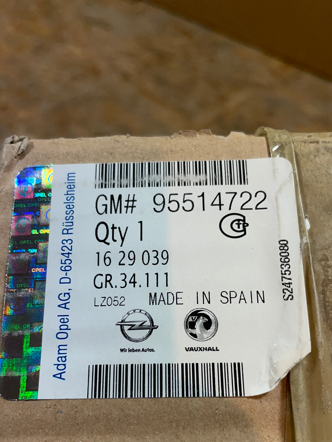 Original GM Opel Astra H Z17DTL Z17DTH Service Kit Filter Neu