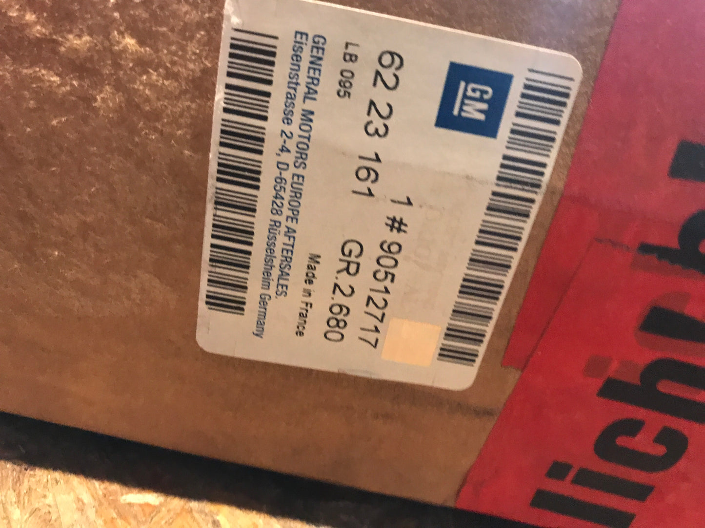 Original Vectra B Rückleuchte links NEU