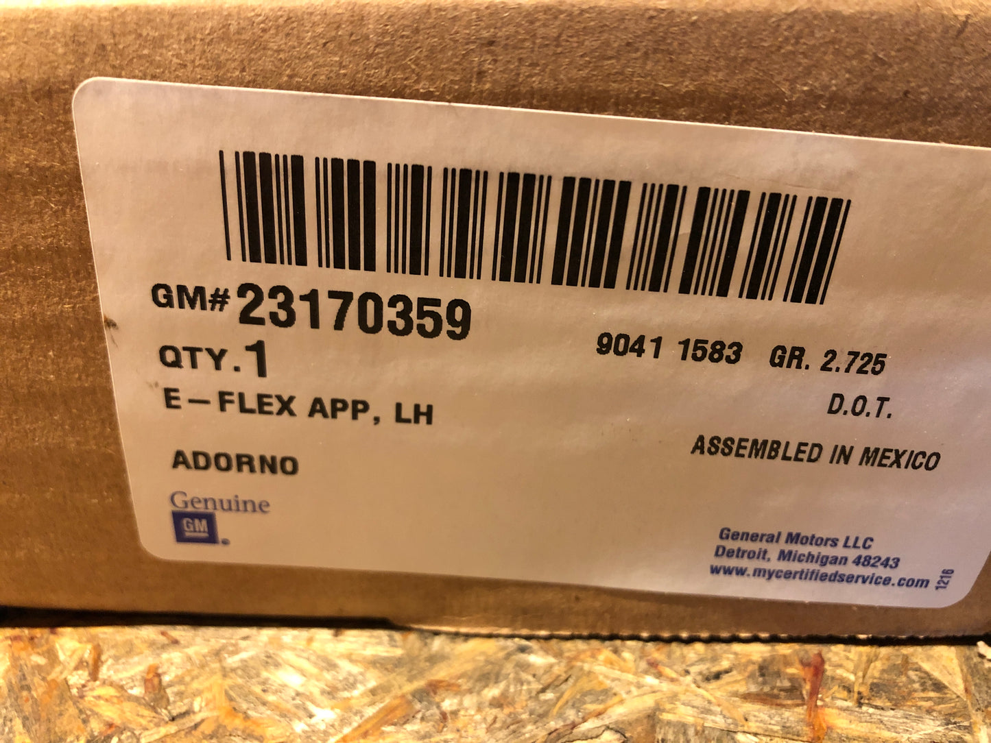 Original Chevrolet Volt Rücklicht links Neu