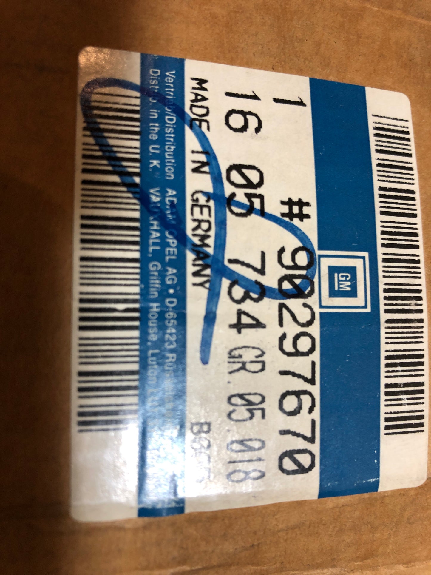 Original Opel Kadett Manta Rekord Bremsbackensatz Neu