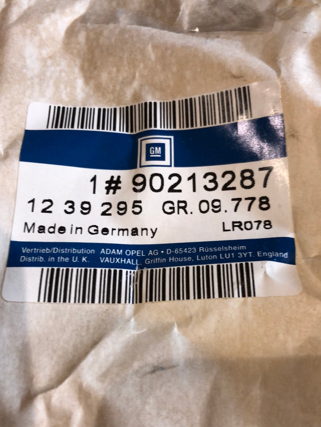 Original GM Opel Senator B Schalter Scheibenheizung Neu