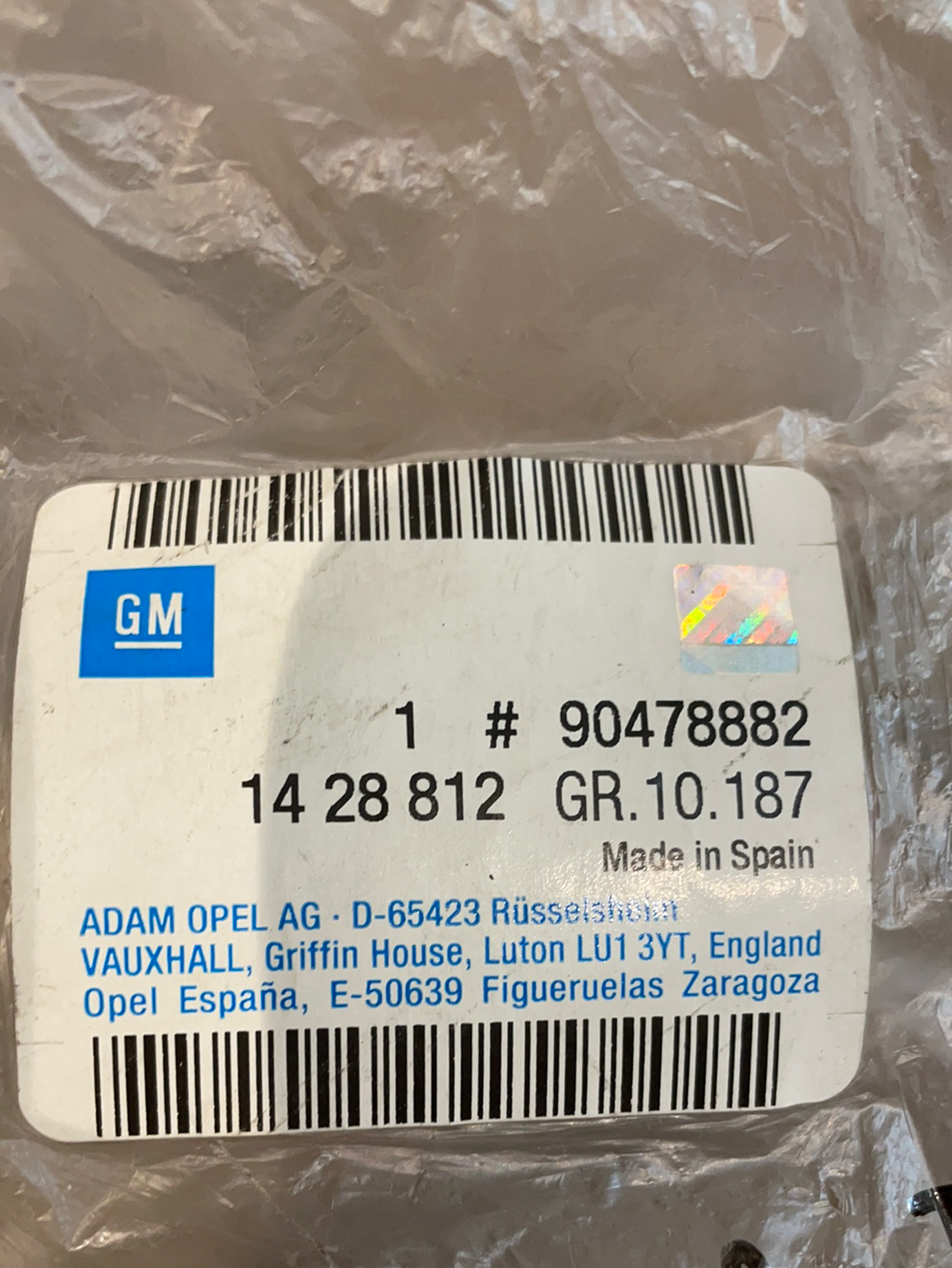 Original GM Opel Corsa B Tigra A Spiegelgehäuse Abdeckung Neu