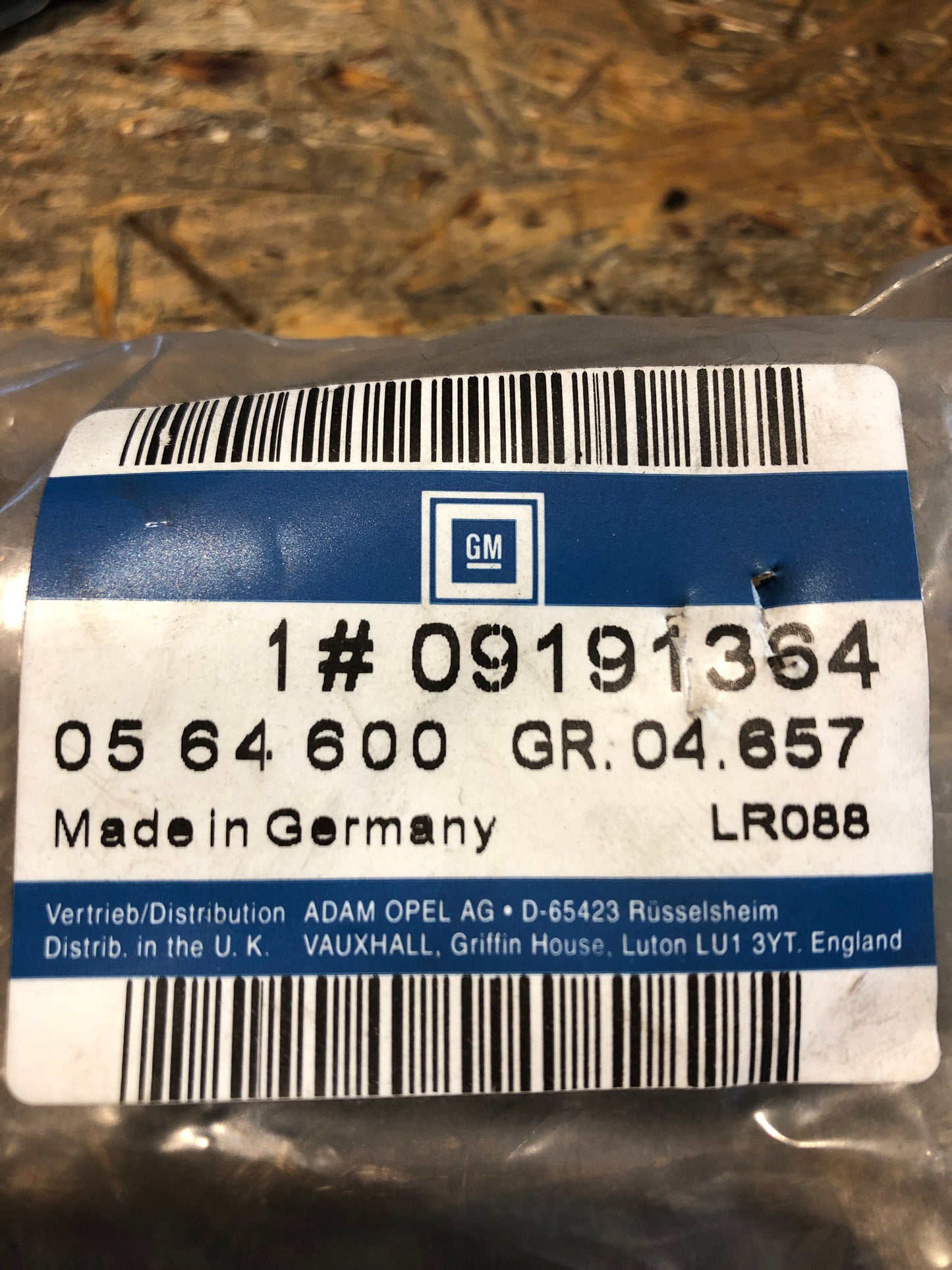 Original Opel Astra G H Zafira A B Vakuum Rückschlag Ventil Neu