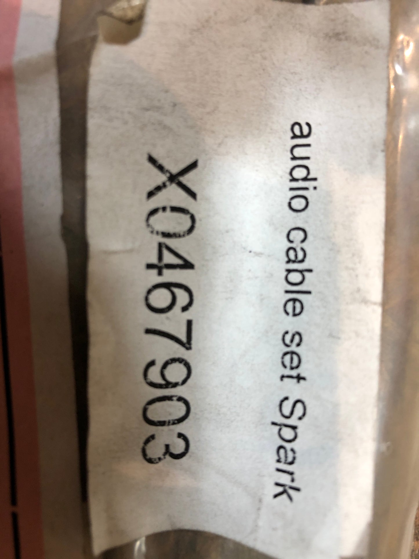 Original GM Chevrolet Spark Audio Kabel Aux Neu