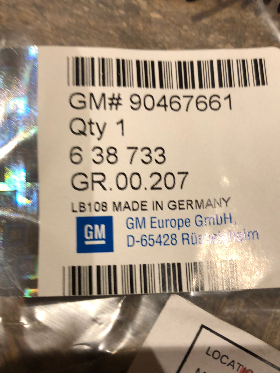 Original GM Opel Omega B Dichtung Zylinderkopf Neu