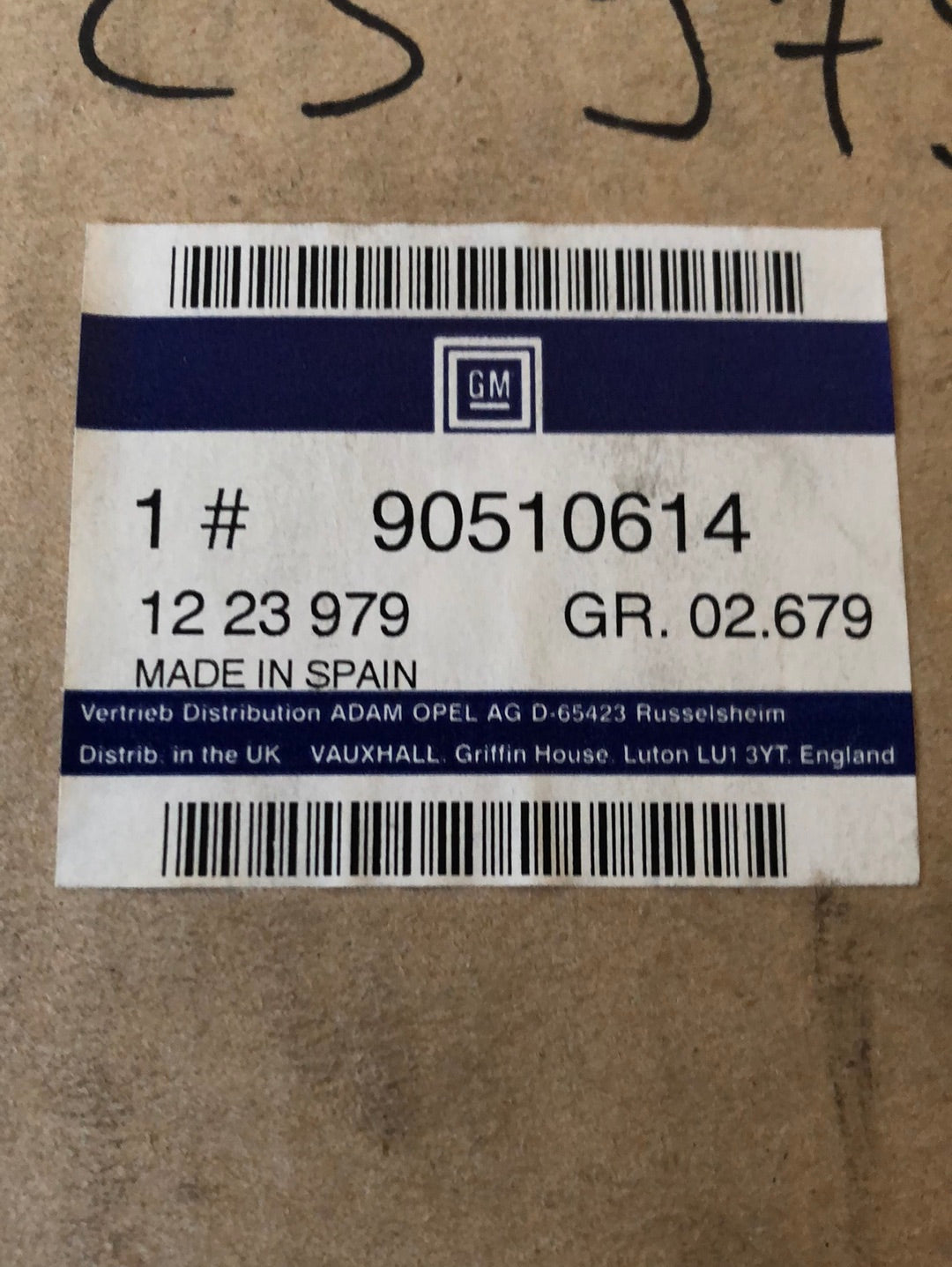 Original GM Opel Astra F Rückleuchte links Neu