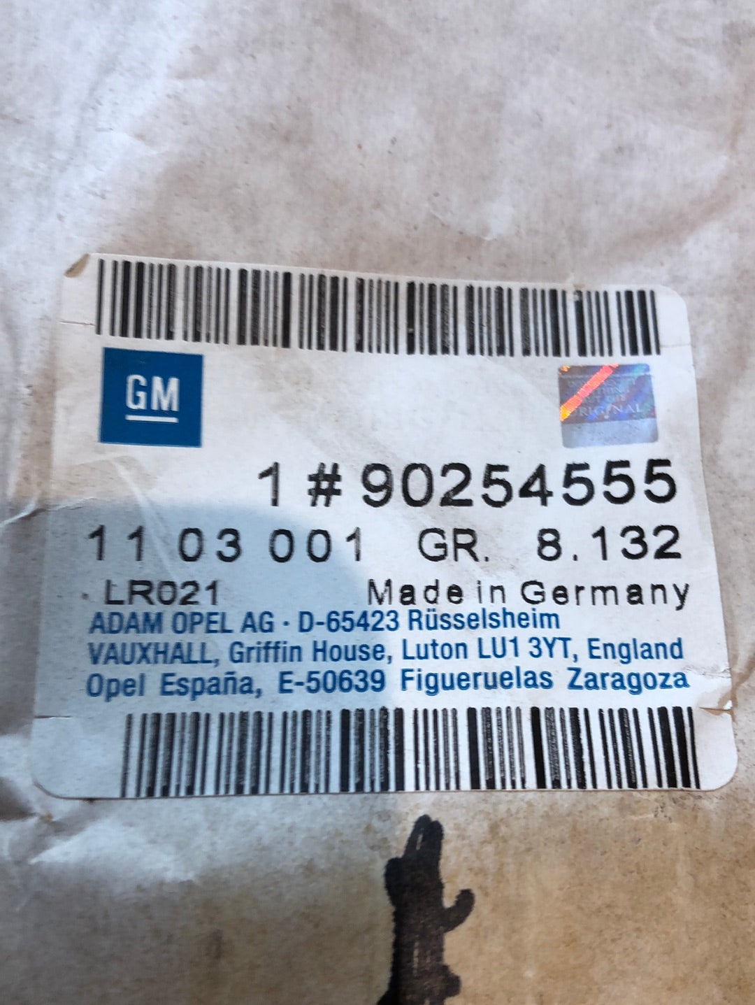 Original GM Opel Ascona C Schutzzierleiste Vordertüre Neu