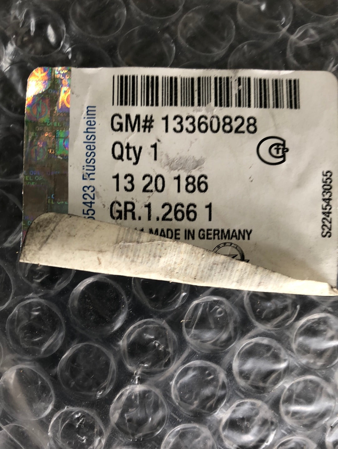 Original GM Opel Zafira C Kühlergitter Neu