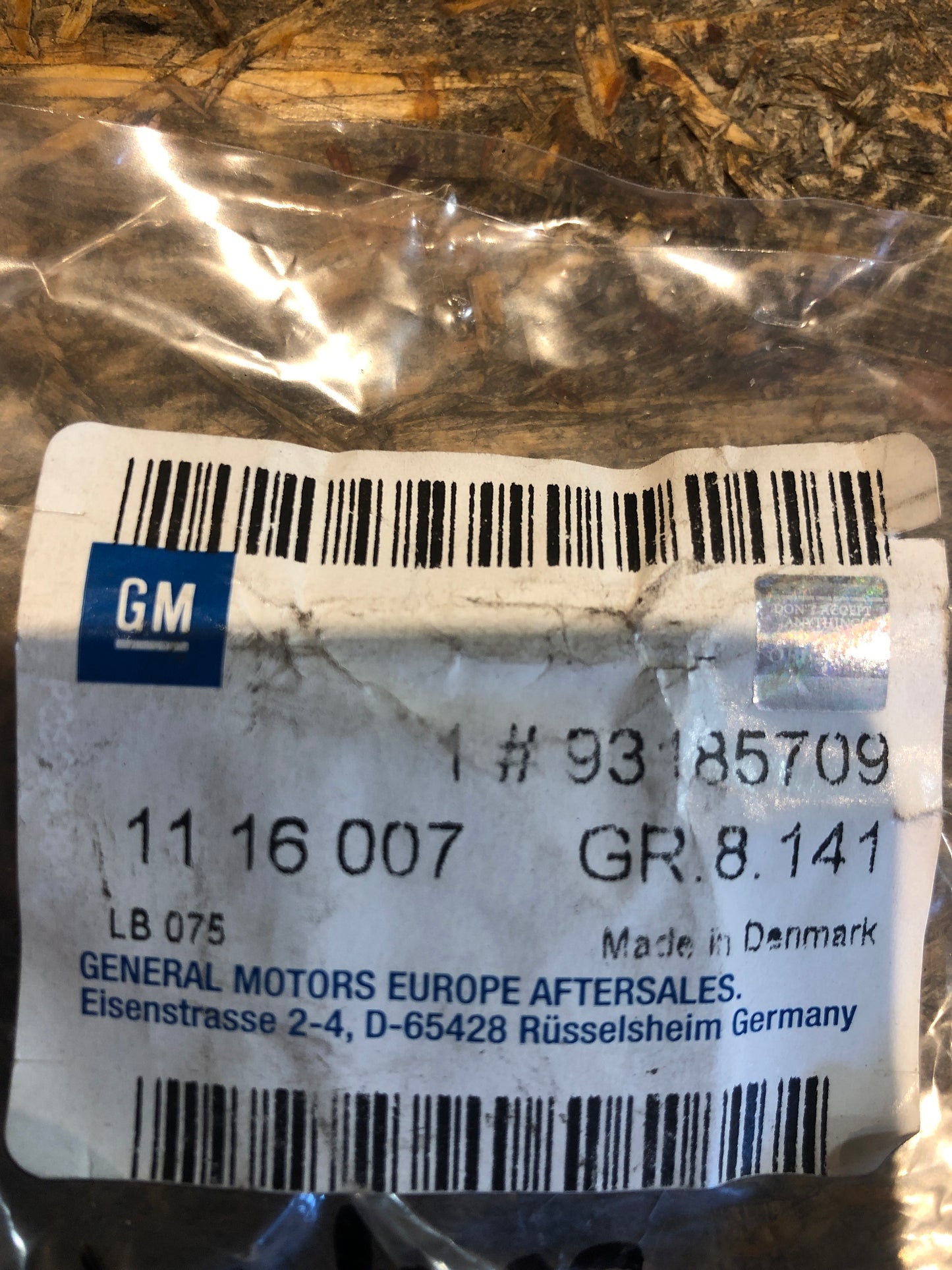 Original Oldtimer/ Youngtimer Halter Befestigung Kotflügel links oben