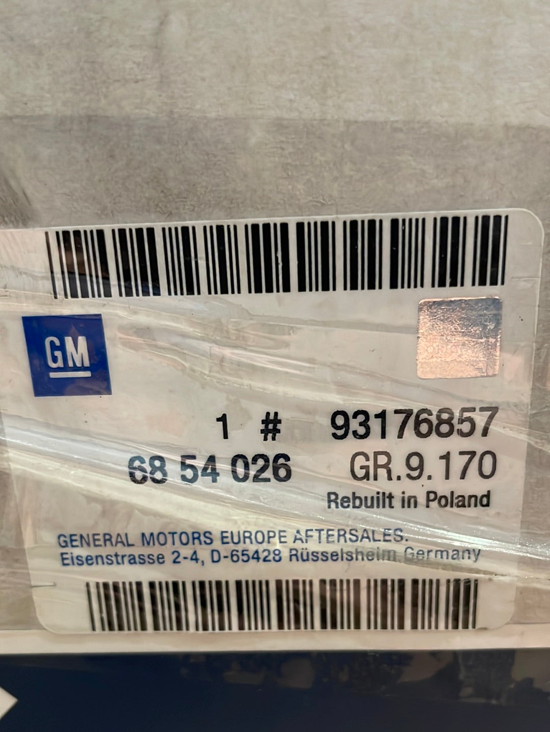 Original GM Opel Astra G 1,7 TD Klimakompressor Neu