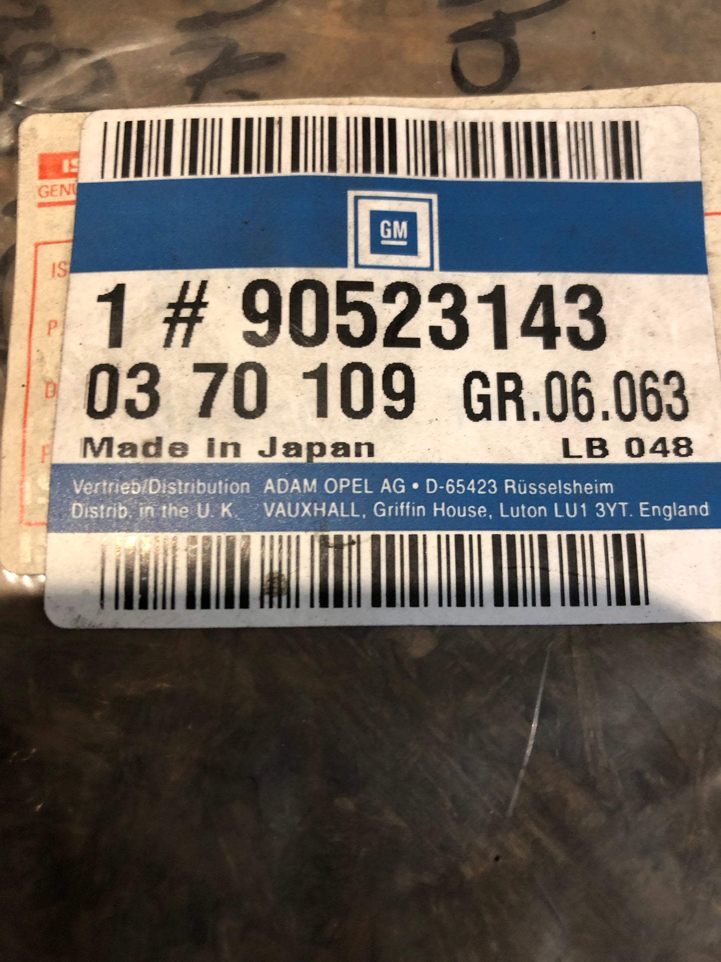 Original GM Opel Vectra B Dichtung Differentialgetriebe Neu