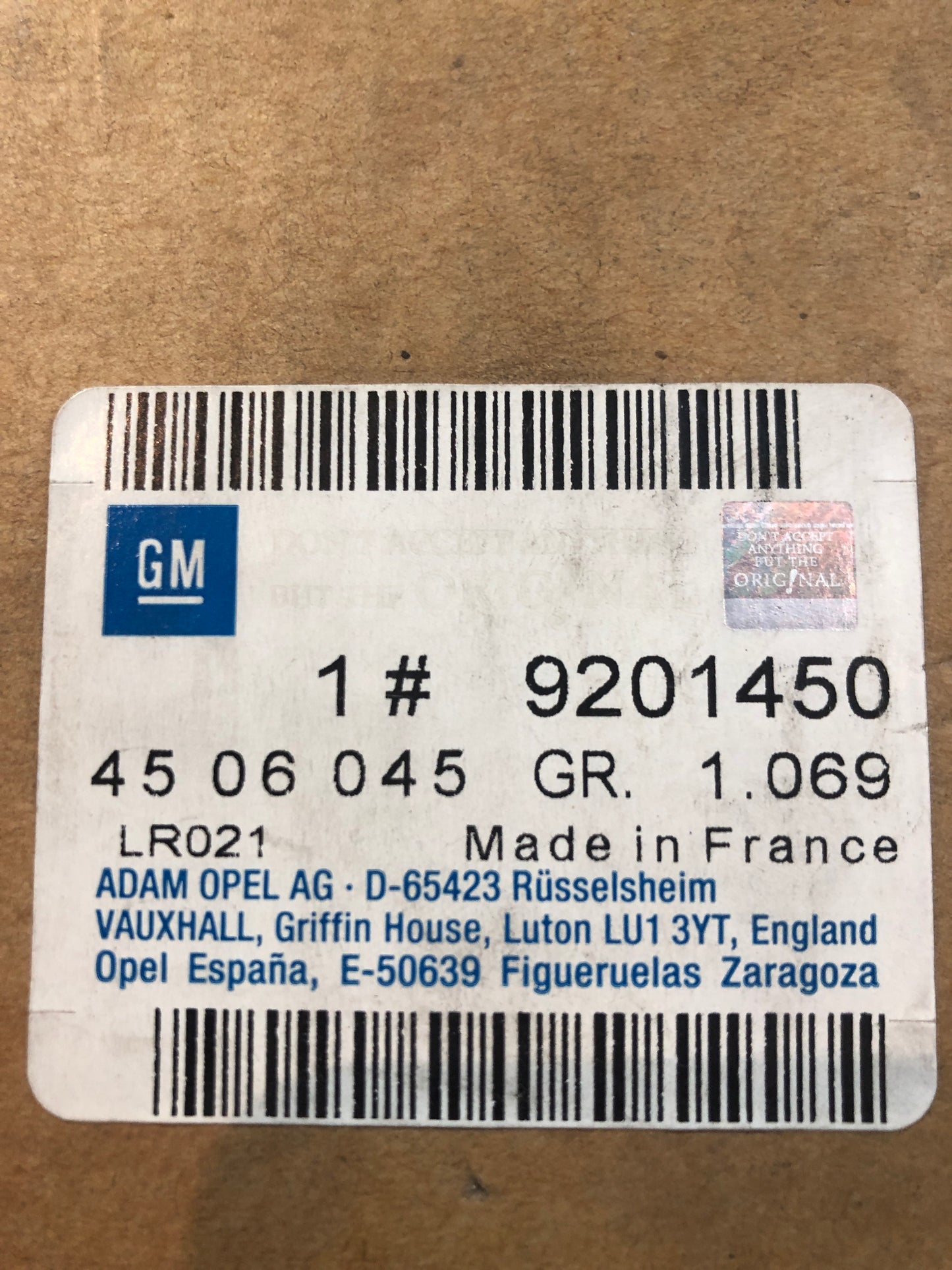 Original GM Opel Vivaro Combi 2.5 CDTI Bj. 2001 Wasserpumpe Neu