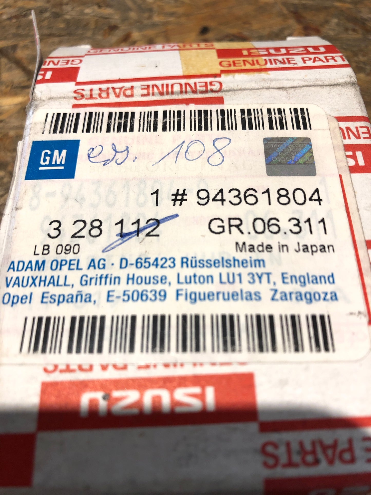 Opel Frontera A B Monterey A B Radlager Neu