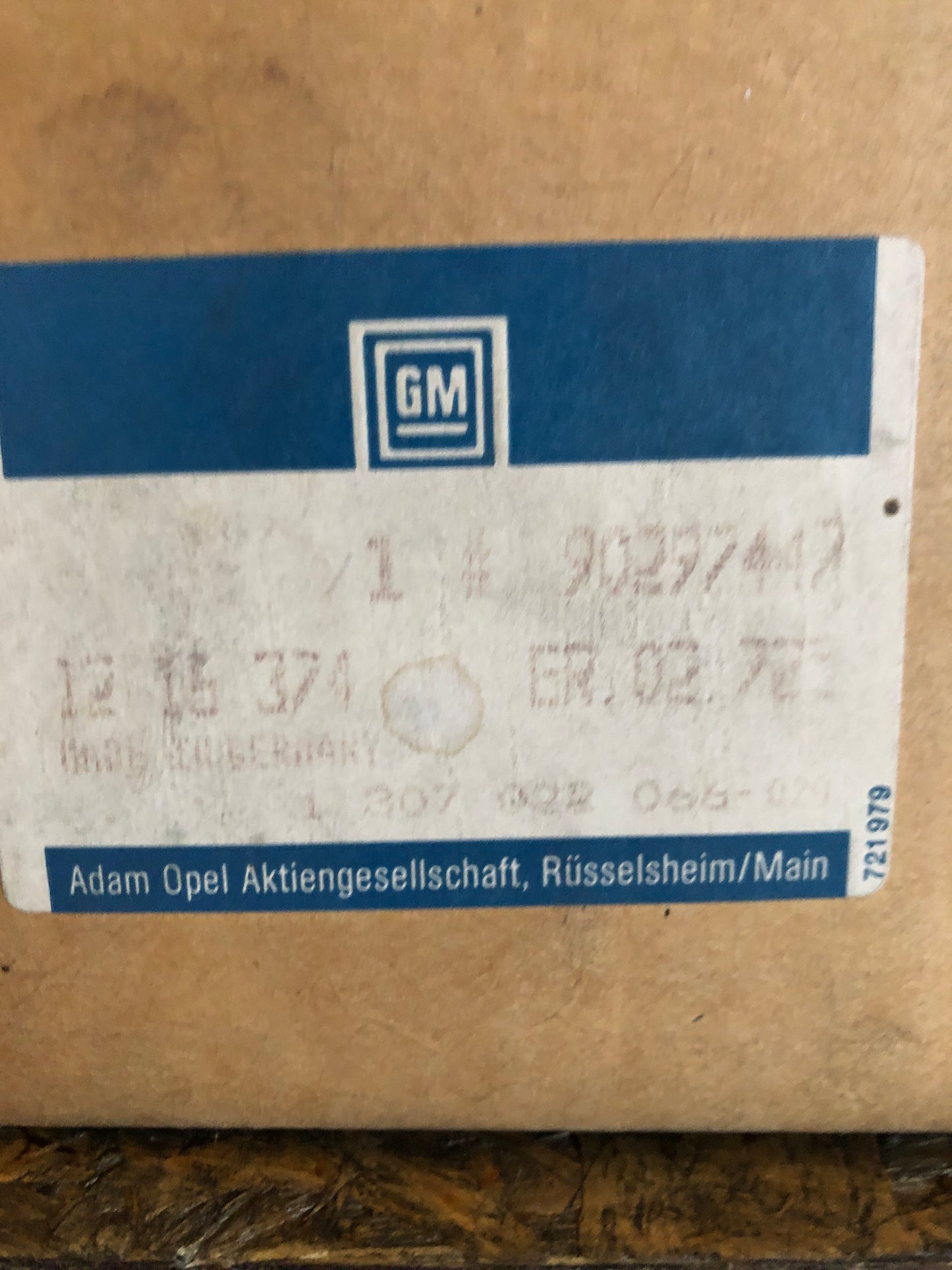 Original GM Opel Omega A Scheinwerfer links (Bosch) Neu