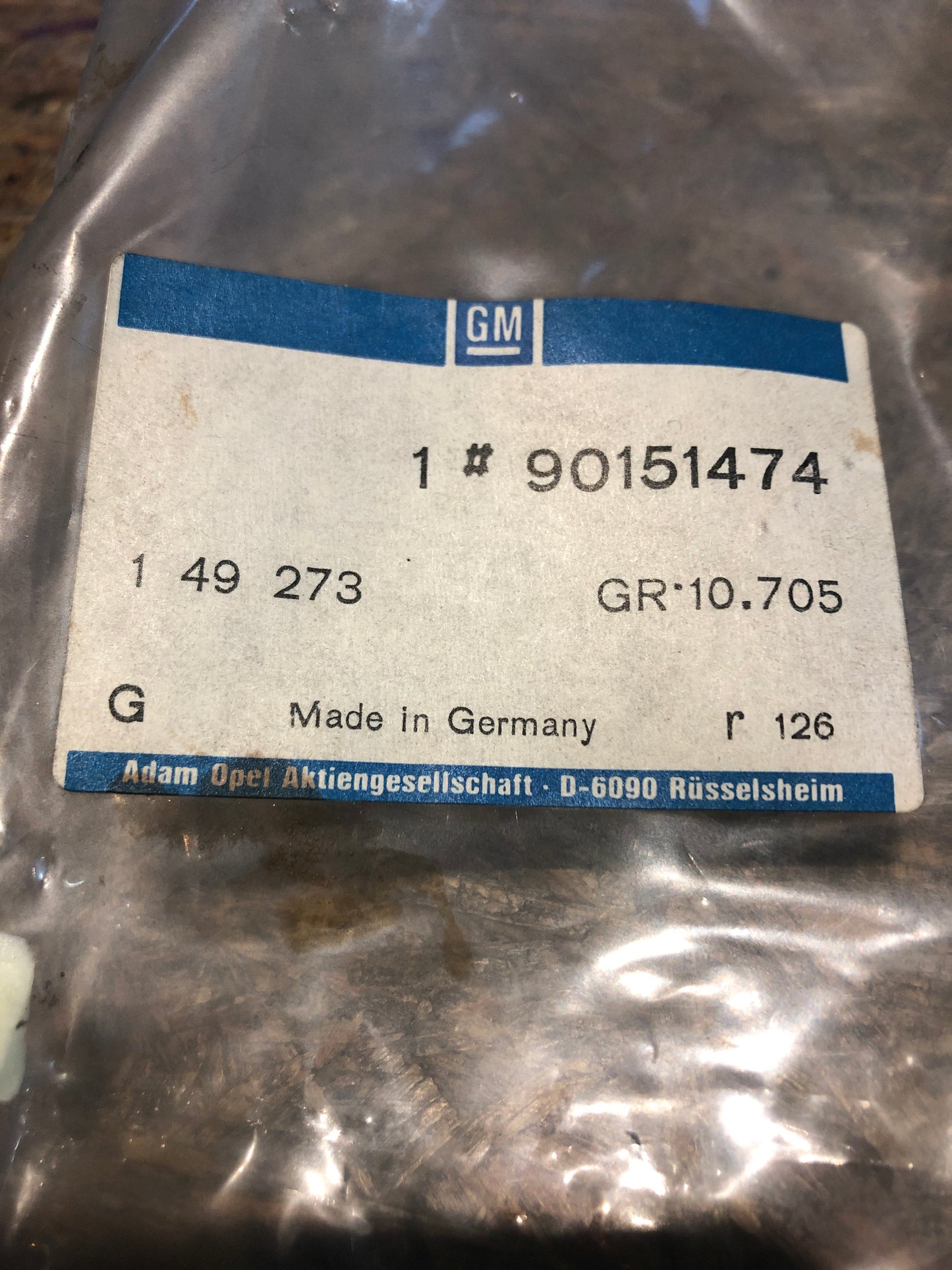 Original Opel Ascona C Einsatzecke rechts Neu