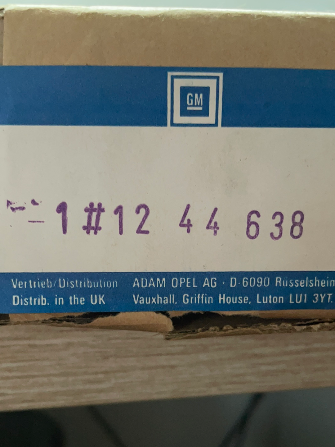 Original GM Opel Rekord E Leiterplatte Neu