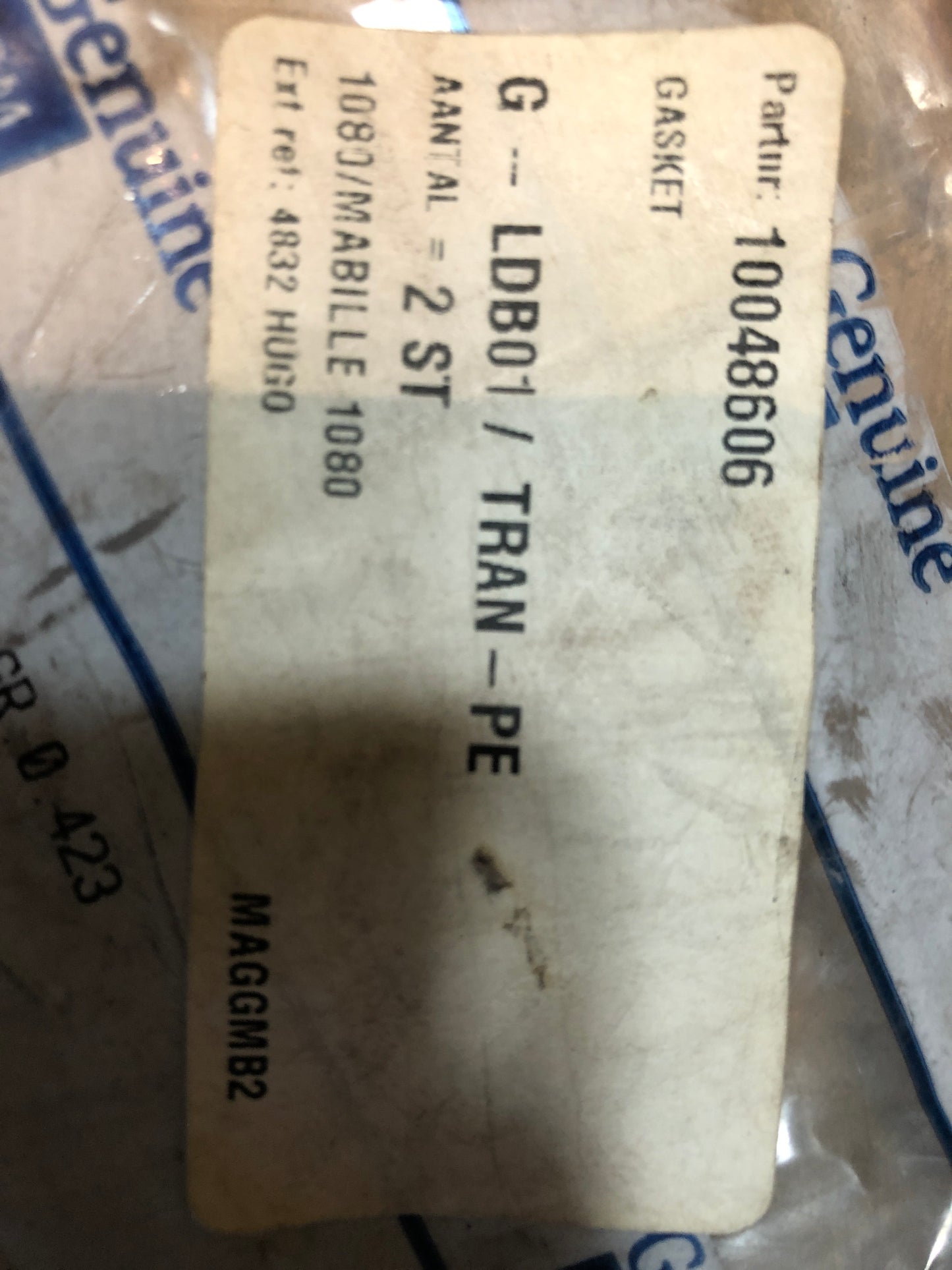 Original Chevrolet Camaro Ventildeckeldichtung Neu