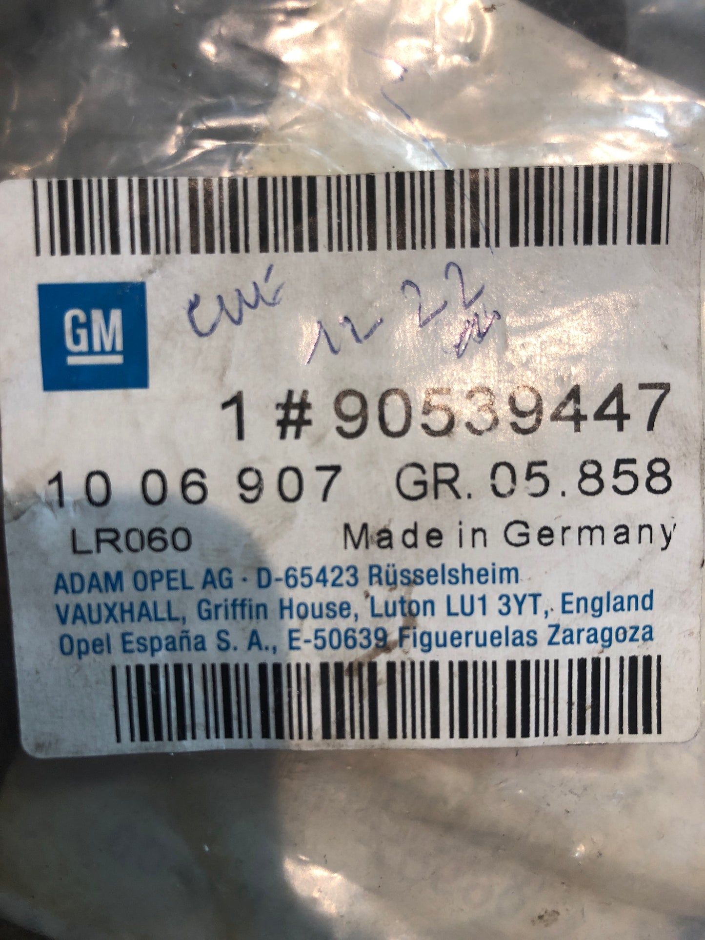 Original GM Opel Vectra B 1998 Nabenkappe Neu