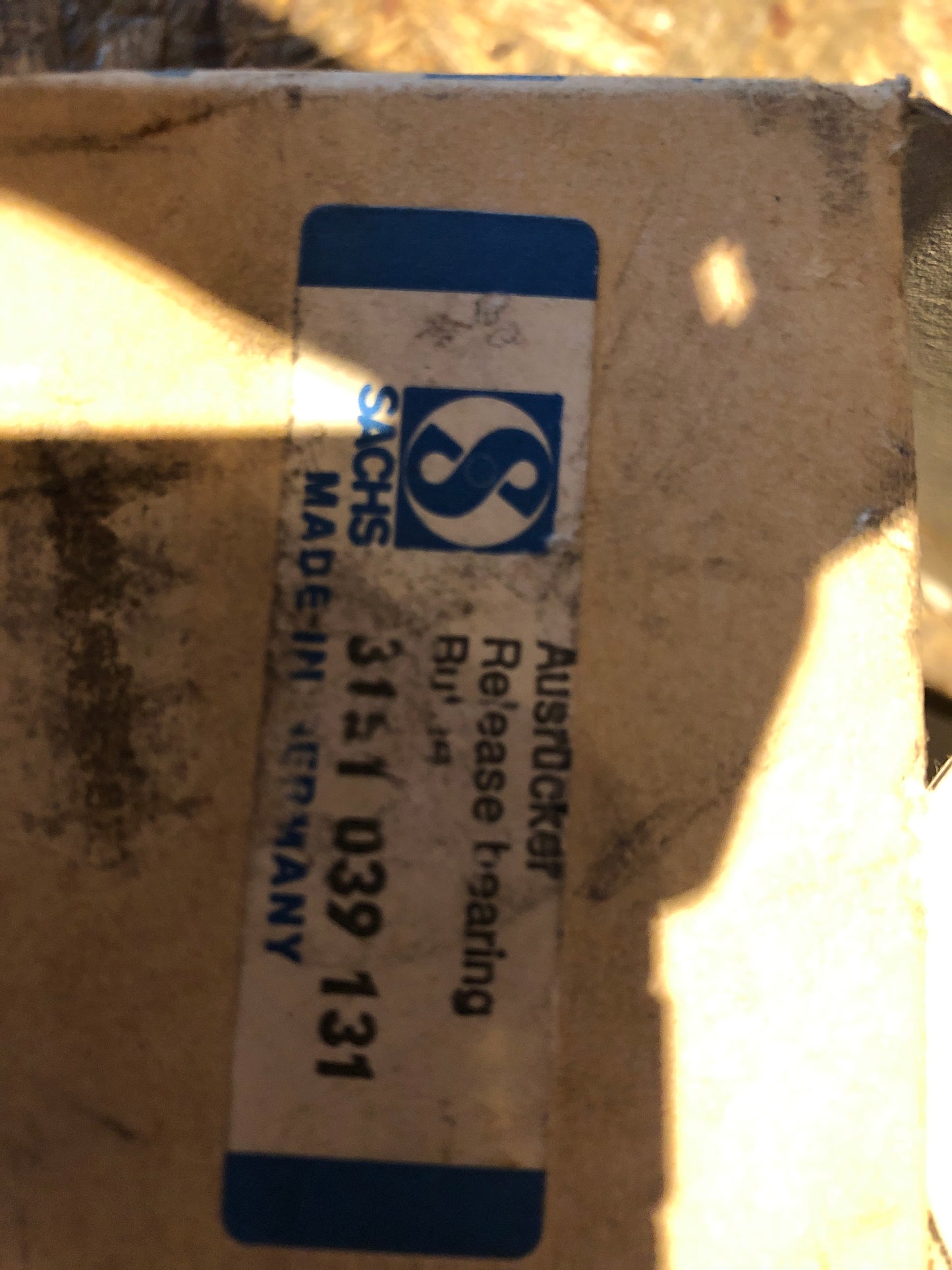 Sachs BMW 02 E10 02 E6 Ausrücklager Neu