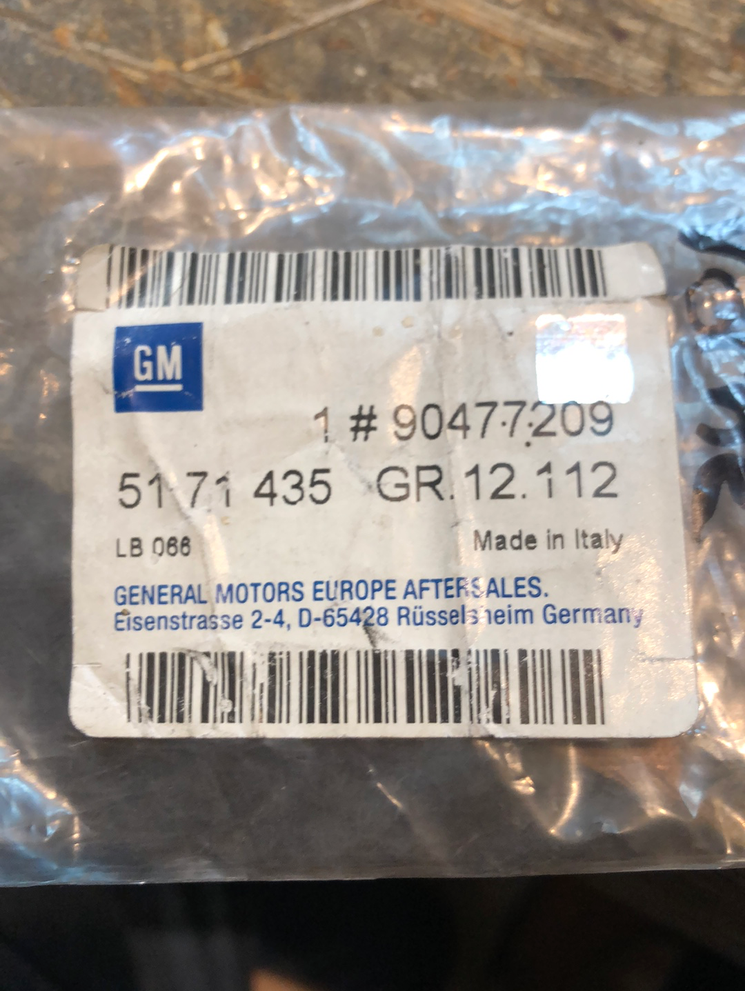 Original GM Opel Corsa B Tigra A Zierleiste vorne Neu