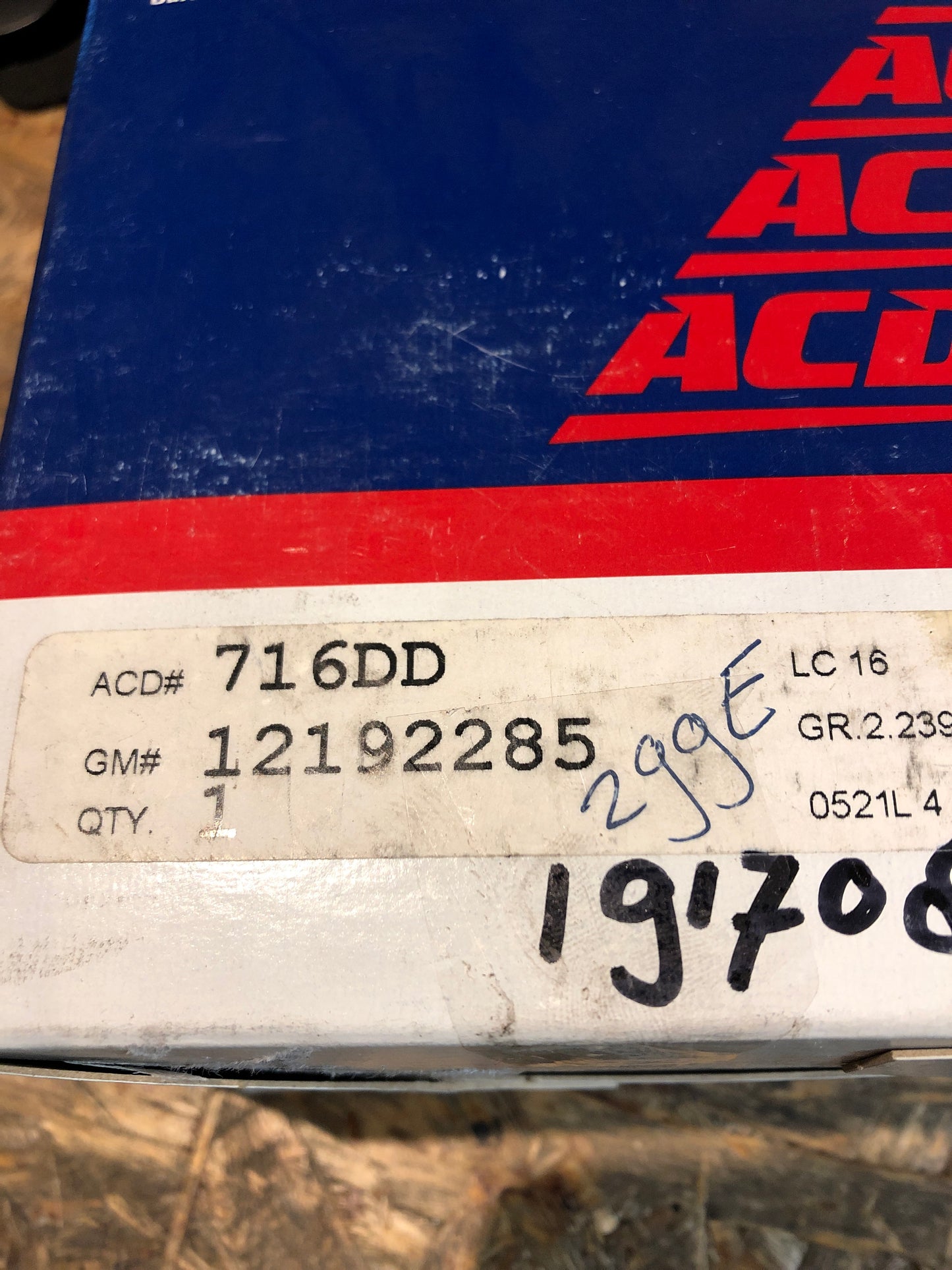 Original Delco Chevrolet Lumina Zündkabelset Neu